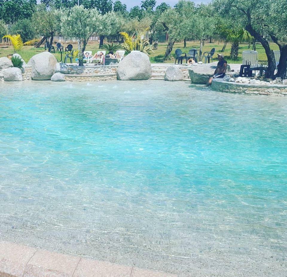 Agriturismo Masseria I Risi Pension SantʼEufemia Lamezia Buitenkant foto